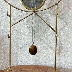 Tiger Eye Pendent Necklace